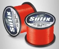 Sufix Tritanium Mono Neon Orange 1/4lb Spool