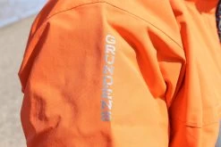 Grundens Full Share Breathable Smock Orange – Grey -Sea Fishing Store image328427183 scaled 1