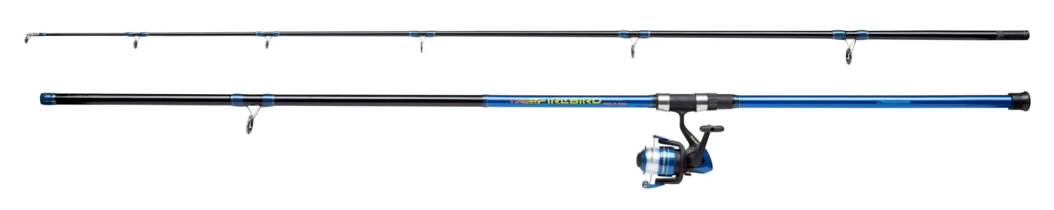 Shakespeare Firebird 12ft Beachcaster Combo 4-8oz 3 Shakespeare Firebird 12ft Beachcaster Combo 4-8oz