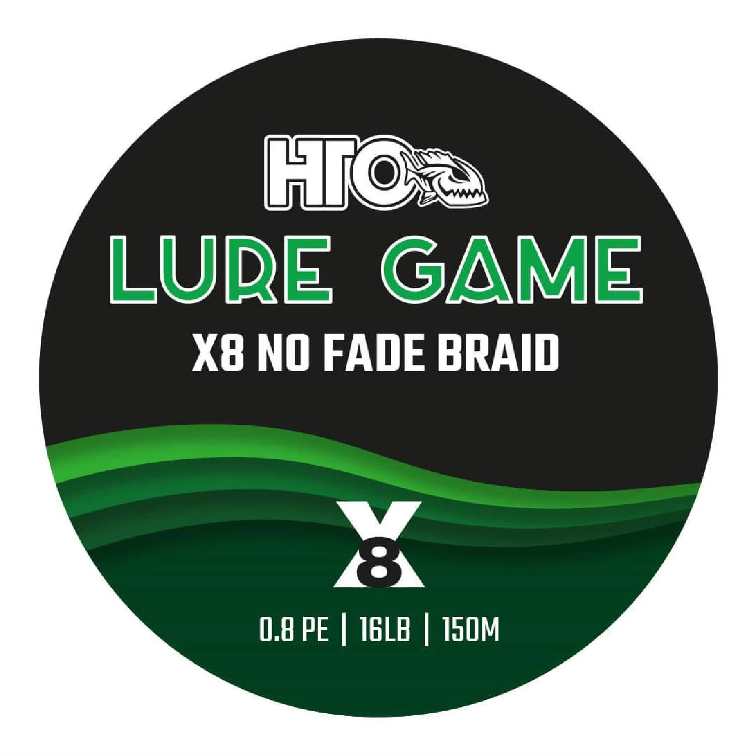 HTO Lure Game No Fade Braid X8 150m 3 HTO Lure Game No Fade Braid X8 150m