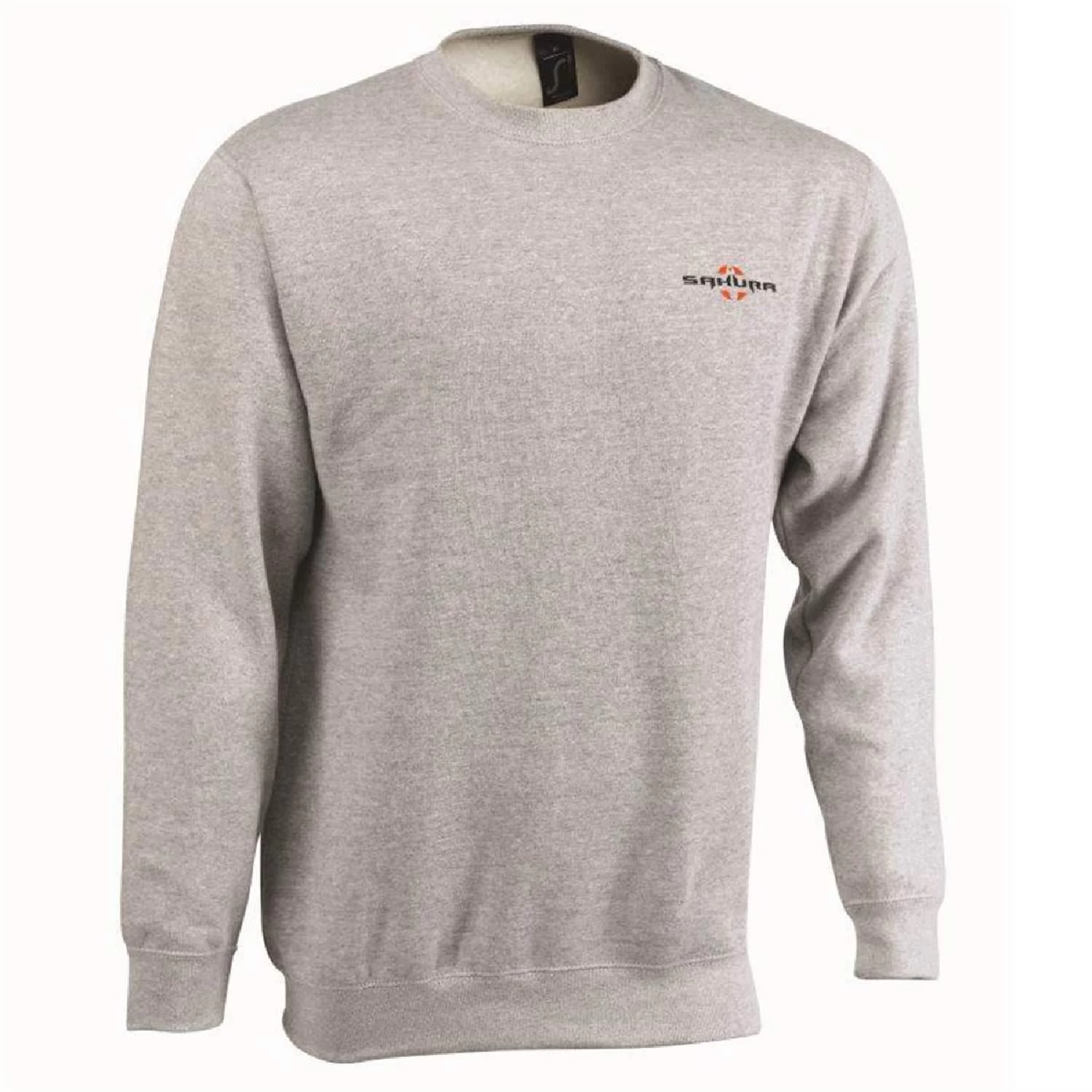 Sakura Sweat Shirt Logo Grey 3 Sakura Sweat Shirt Logo Grey