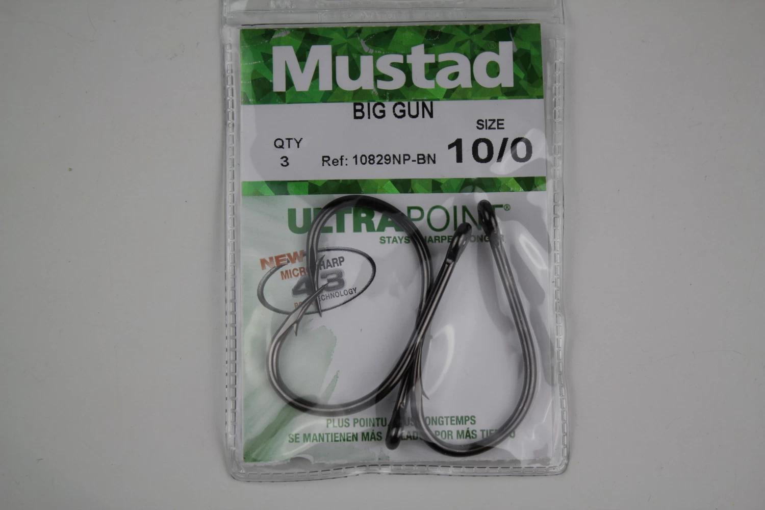 Mustad Big Gun Ultra Point Hooks 3 Mustad Big Gun Ultra Point Hooks