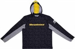 Megabass Game Hoodie Black