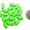 Gerrys Oval Green Floating Beads (20 Per Pack) -Sea Fishing Store image355341862
