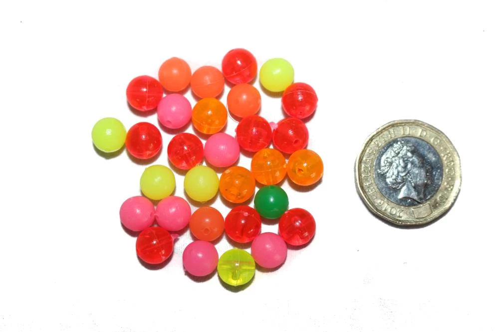 Gerrys 8mm Fluro Mixed Round Beads 3 Gerrys 8mm Fluro Mixed Round Beads