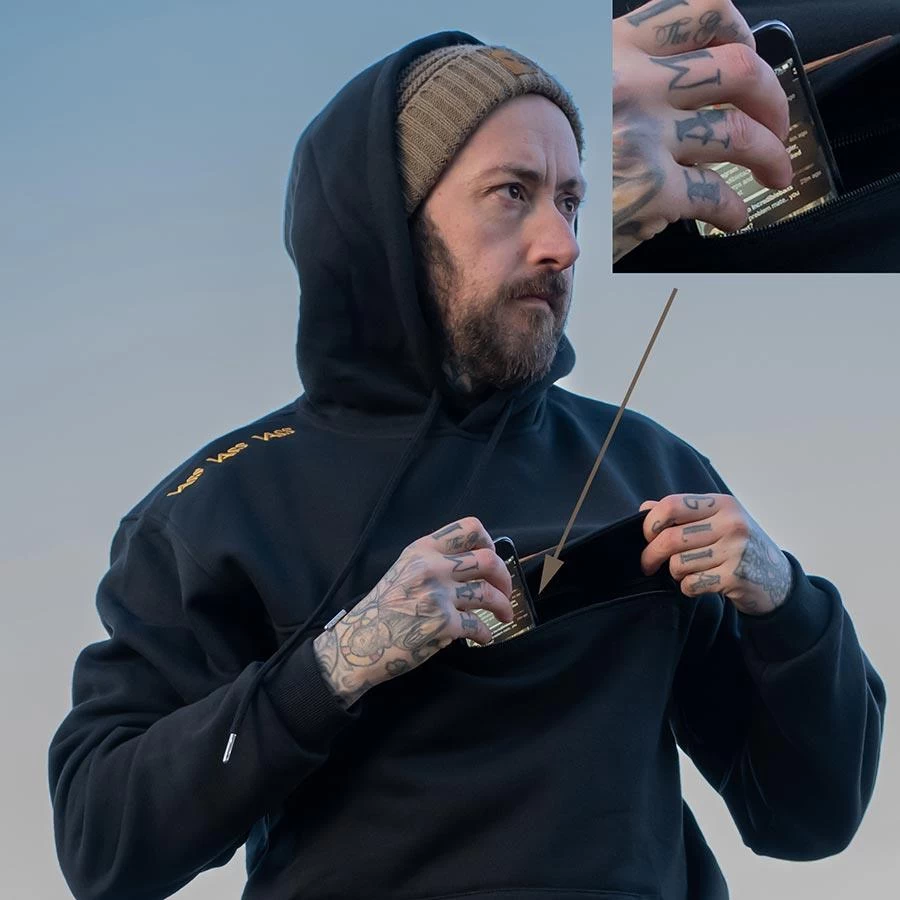 Vass Culture Hoody Black 4 Vass Culture Hoody Black - Image 2