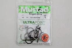 Mustad Ringed Chinu Hooks (10 Per Pack)
